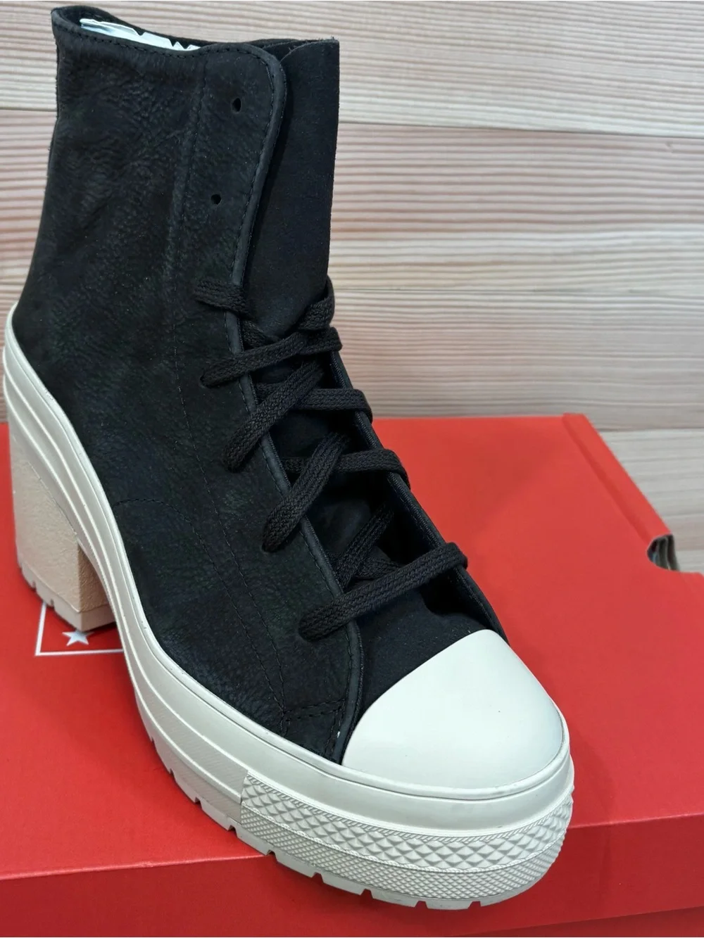CONVERSE Chuck 70 De Luxe Heel A11542C Boots Coffee Brown - Picture 5 of 7